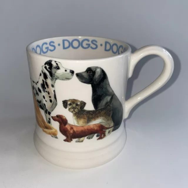 Emma Bridgewater   HALF PINT MUG DOGS  Excellent  Condition ￼