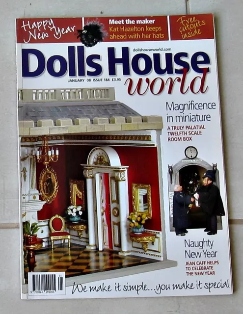 Dolls house miniatures Magazine in good condition issue 184