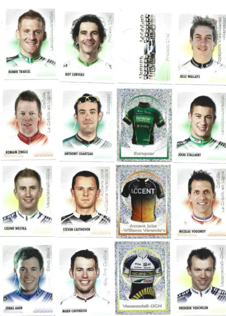 Panini Sprint 2012 : 24 Images Stickers Differents