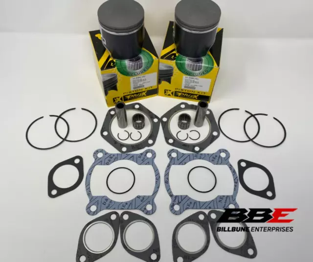 '86-'99 Polaris Indy 488 Fan Top End Kit .50mm O/S 72.50mm Bore Pistons, Gaskets