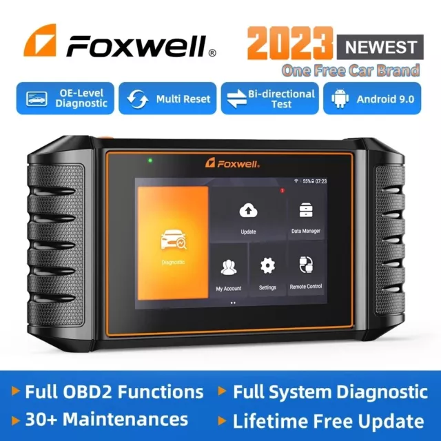 2024 Foxwell NT710 Profi OBD2 Scanner Auto Alle System Diagnosegerät KFZ Für BMW