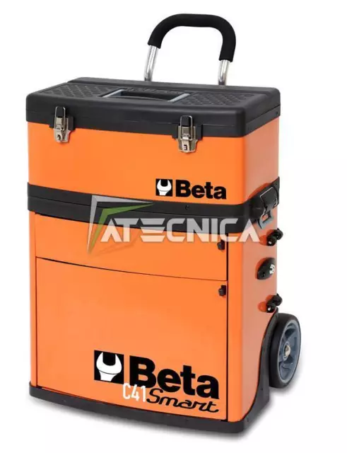 Trolley Carrello Beta Tools C41S C41 Cestello Portautensili Porta Attrezzi