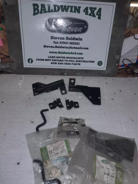 Land Rover Defender 90/110 Door Check Strap Brackets MWC 5018 MWC 5019