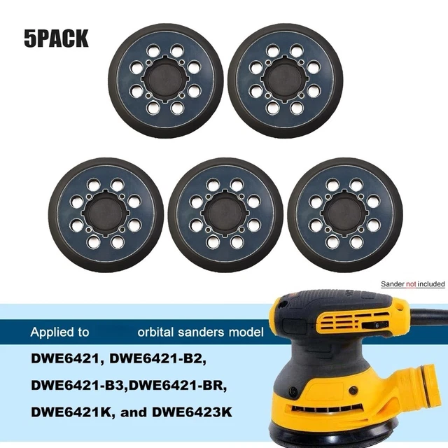 Cuscino abrasivo backpads 125 mm 125 mm/5\"" 5 pollici per smerigliatrice DWE6423