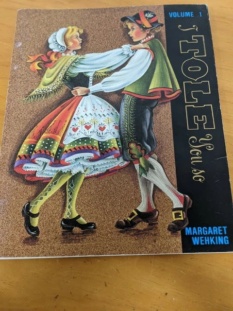 Libro de patrones de pintura decorativa I Tole You So Vol 1 1981 de Margaret Wehking