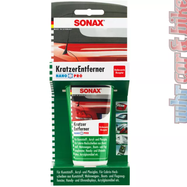 Sonax Kratzerentferner 75ml NanoPro für Kunststoff-, Acryl- und Plexiglas