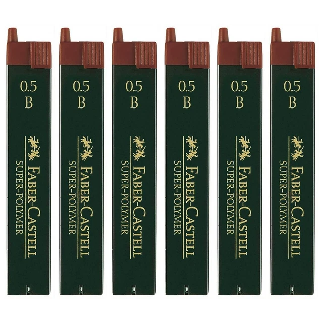 Porte-mine Faber-Castell Apollo Bleu Ciel – 0,5 Mm, Mine Anti-casse, Gomme Intégrée, Ergonomique Pour écriture Confortable