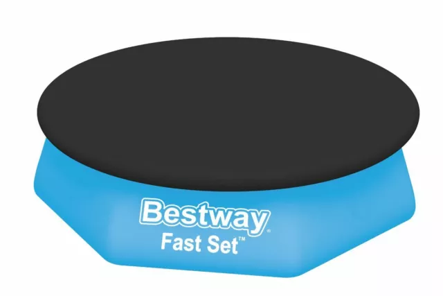 Bestway PVC Piscina Telone Ø244cm Telo Copertura Con Corda per Attaccamento