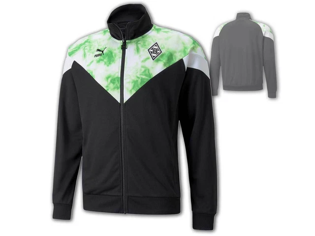 Puma Borussia Mönchengladbach Track Jacket schwarz BMG Jacke Gladbach Top S-3XL