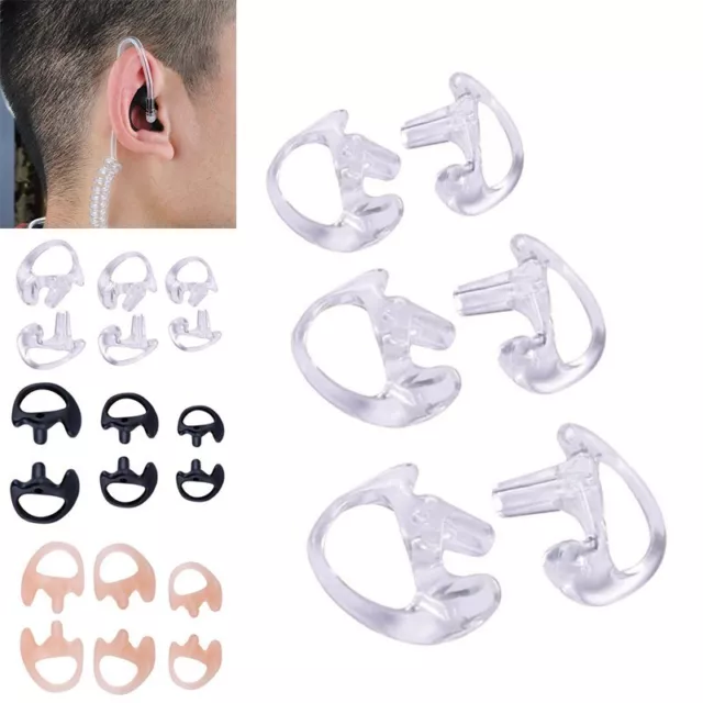 Enhanced Comfort Ear Molds for Acoustic Coil Tubes Suitable for Extended Use