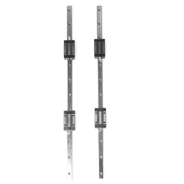 2pc HGR20-700mm Direct Guide Rail & 1pc RM1605-700mm Ballscrew & BF12/BK12 Kit
