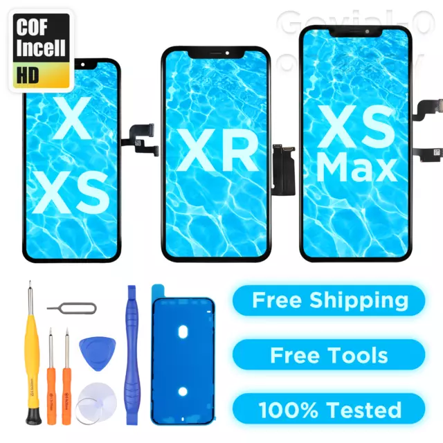 For iPhone X XR XS MAX Screen Replacement LCD 3D Touch Digitizer Display Tools