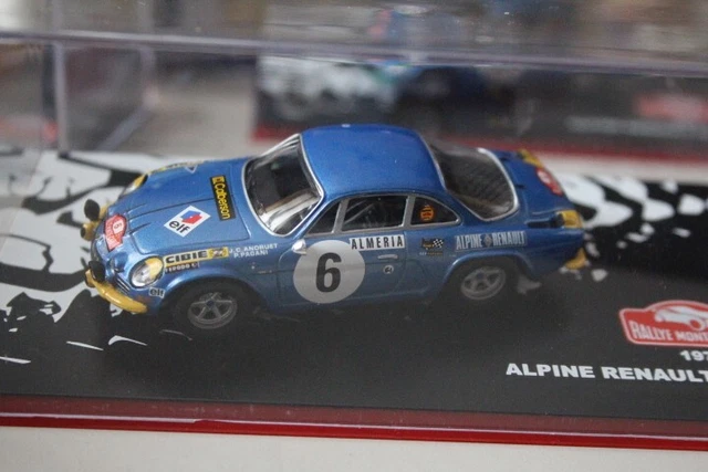 Solido Renault 17 TS N°6 Rallye Du Maroc 1972 - Bleue - Echelle 1/43 - Rare
