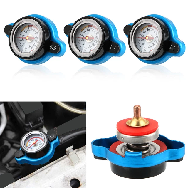 Copertura tappo radiatore calibro termostatico 0,9 bar testa grande misuratore temperatura acqua per auto
