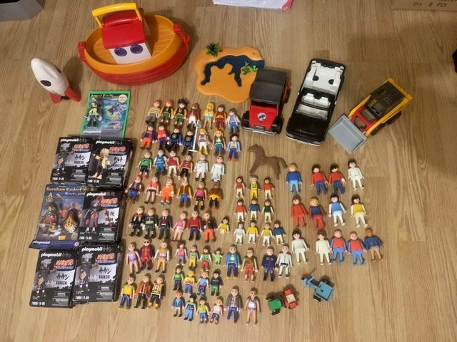 Lot de personnages et accessoires Playmobil, thème de la ferme - équestre - Label Emmaüs