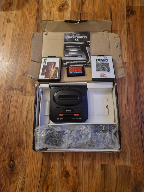 Sega Mega Drive II Console - Black 2