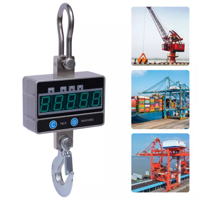 Digital Crane Scale High-definition Large Screen Strong Bearing Capacity 1000kg