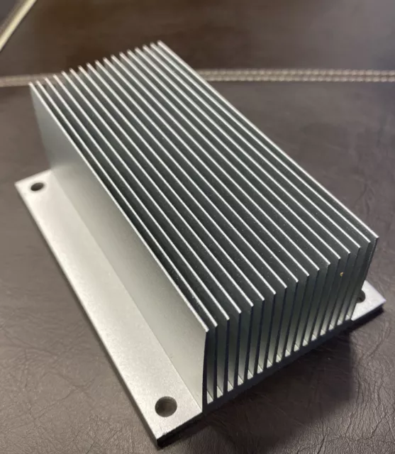 Aluminum Heatsink Heat Sink Cooling Fin Radiator 91.50 x65.25 x 34.75mm