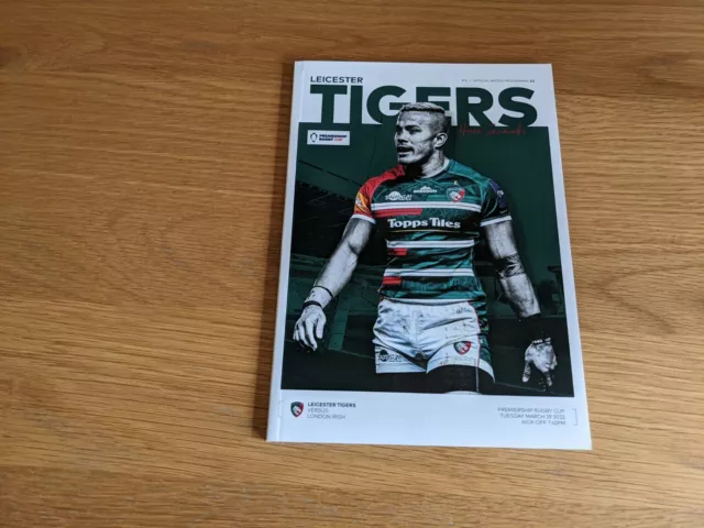 2021-22 Leicester Tigers v London Irish - Premiership Cup