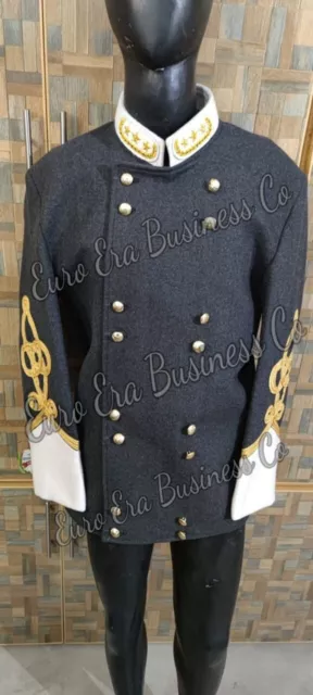 Civil War US Confederate General Officers Shell Coat Jacket Double Breasted