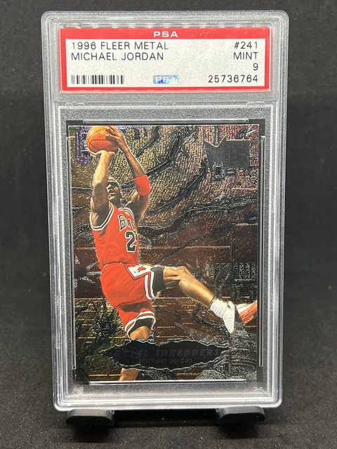 MICHAEL JORDAN 1996 Fleer Metal - Metal Shredders Chicago Bulls #241