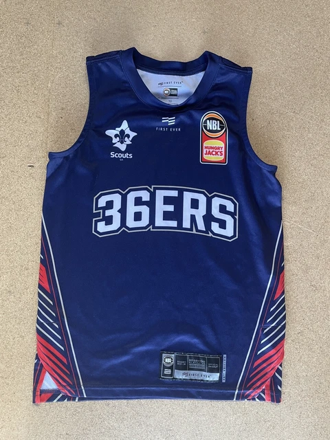 Adelaide 36ers Youth Kids Space Jam Authentic Jersey NBL