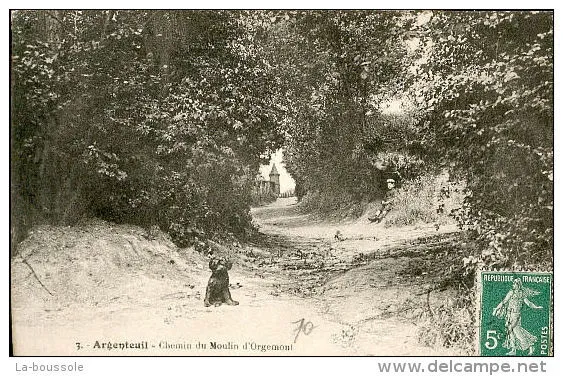 95 ARGENTEUIL - Chemin du moulin d'oremont