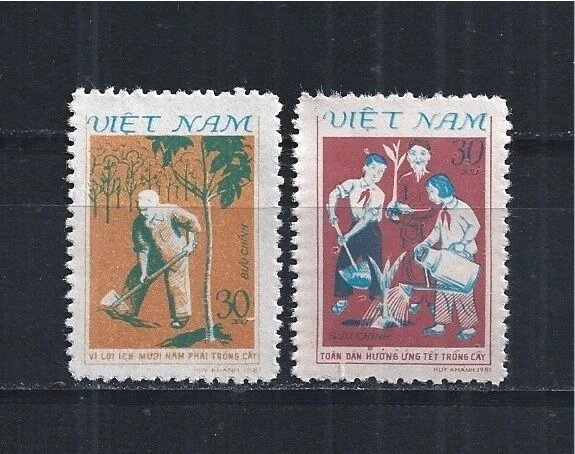 Vietnam 1981 Minr : 1187 - 1188 MNH Ho Chi Minh