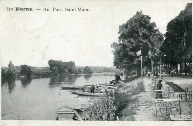 Map SAINT MAUR DES PITS at Parc St Maur La Marne