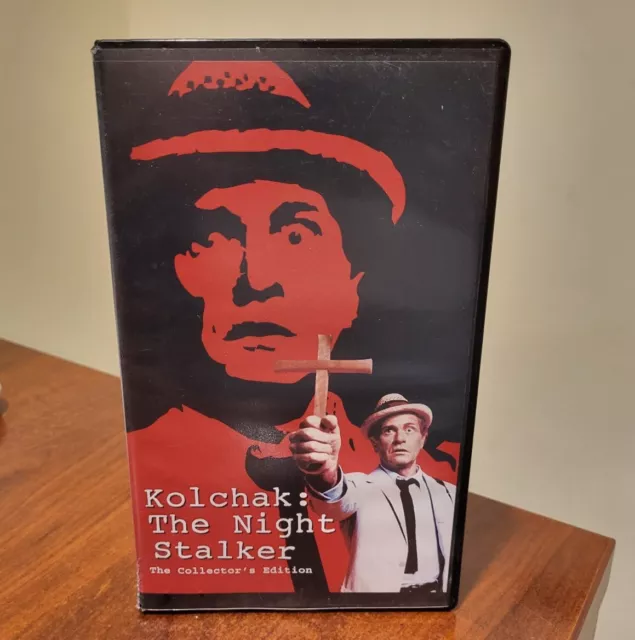 KOLCHAK: THE NIGHT STALKER VHS Tape 1975 Clamshell CHOPPER & KNIGHTLY ...