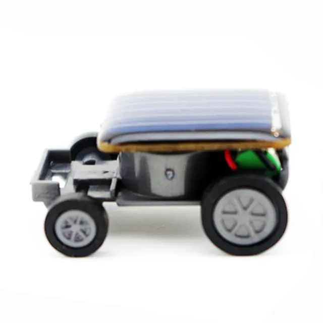 Kid Smallest Solar Power Mini Toy Car Racer Educational Solar Powered Car Toy