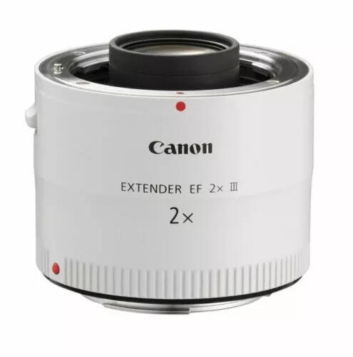EXCELLENT Canon Extender EF 2X III - No Front Cap - Fast Shipping!