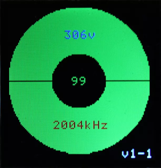 Occhio Magica - Frequenzimetro - Voltmetro - Indicatore D'Accord O Modulation
