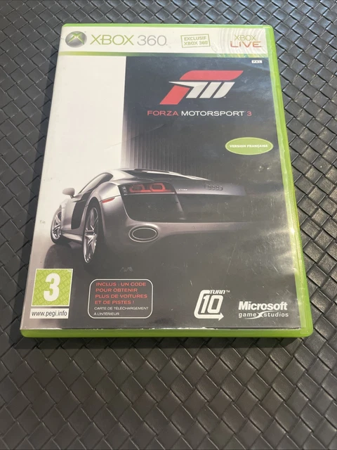 BOITE VIDE] Microsoft XBOX 360 Forza Motorsport 3 édition collecteur