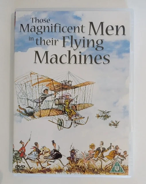 THOSE MAGNIFICENT MEN IN THEIR FLYING MACHINES 1965 Movie DVD Region 2 ...
