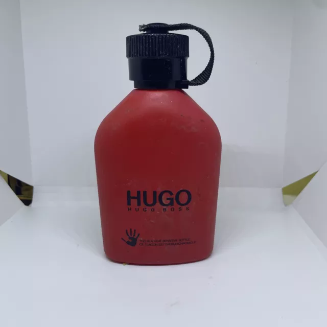 Hugo Red For Men By Hugo Boss Eau de Toilette Spray 4.2 oz / 125ml Rare No Box