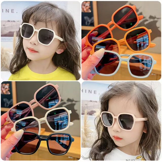 Toddler Silicone Sunglasses Goggles Fashion Boys Stylish Children UV400 Outdoor