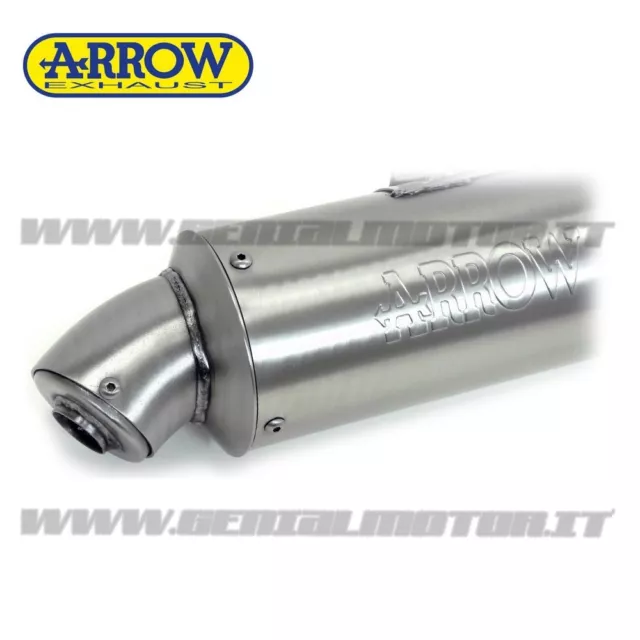 Pot D'Echappement Arrow Enduro 4T Acier Yamaha Tt600 1986 > 1992 3