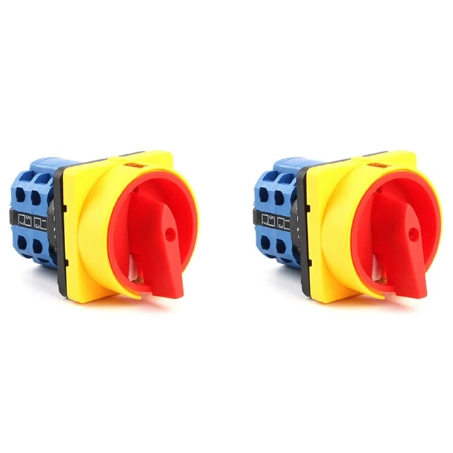 Tagtight 20A 4-Pol Sicherungsschalter OFF-ON Mit Schloss - LW26GS CA10 Nockenschalter