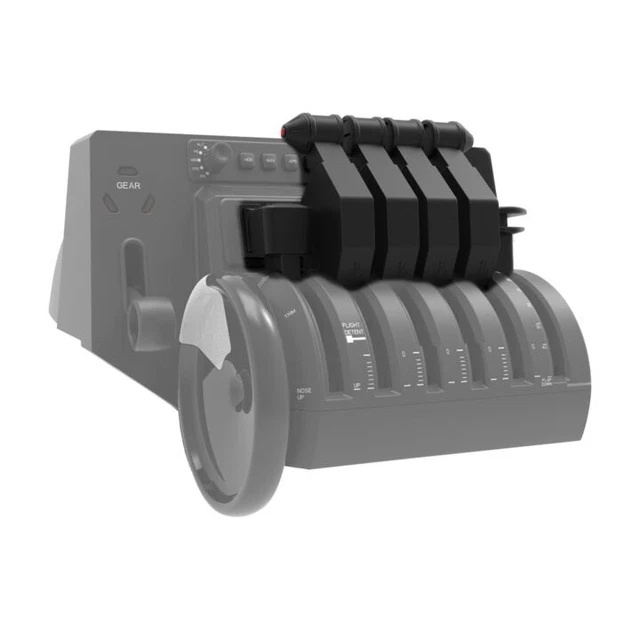 Honeycomb Throttle Pack per Airbus A319-A380 Bravo Add-On