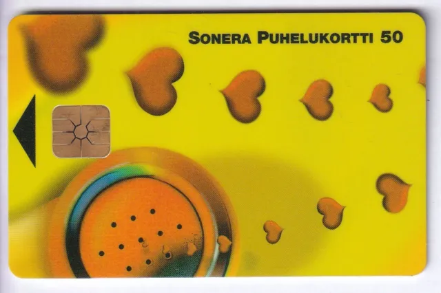 Europe Telecarte / Phonecard .. Finlande 50U Art Phone Love 05/99 Chip/Puce