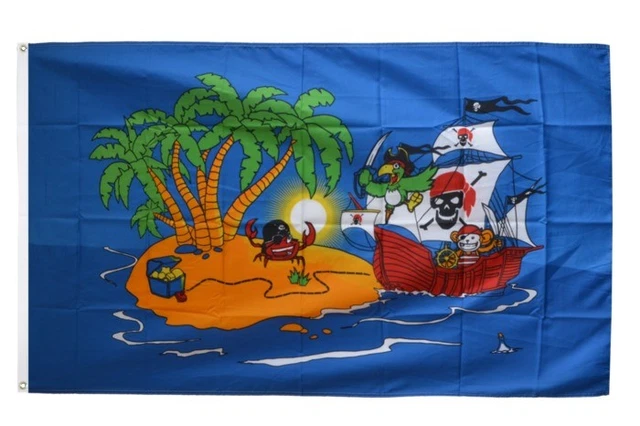 Pirat Women in history pink Flagge 90 x 150 cm - MaxFlags