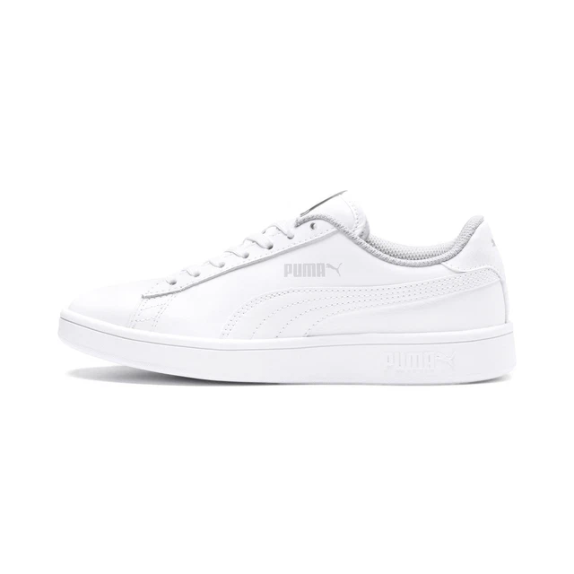 PUMA Smash v2 L Trainers Sports Shoes Low Top Lace Up Kids Boys