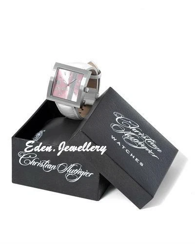 Authentic Christian Audigier Watch INFINITY Model 2.0 SWI639 White Leather SALE