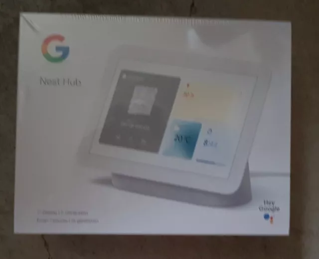 Google Nest Hub 2. Generation Smart Display NEU