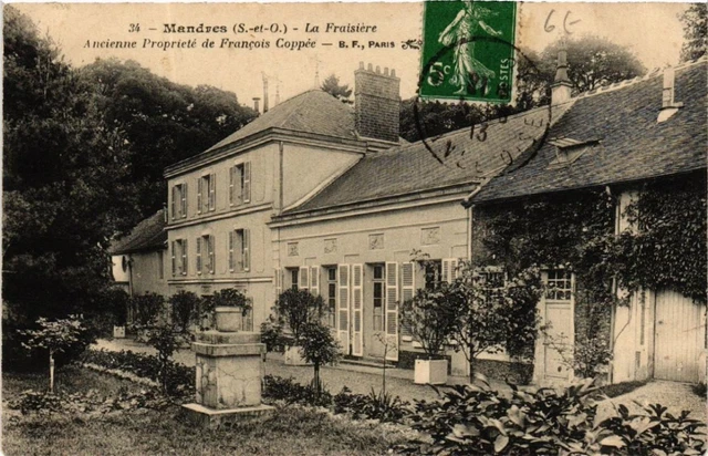 CPA MANDRES La Strawberry Ancienne Propr. De Fracois Coppée (600387)
