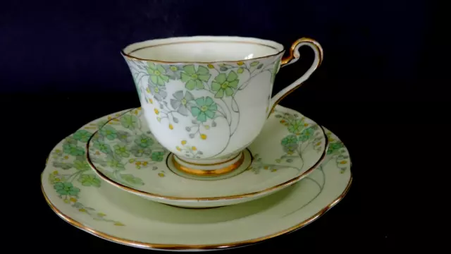 Vintage / Art Deco China Tea Set Trio.Radford Fenton China. VGC. 7519