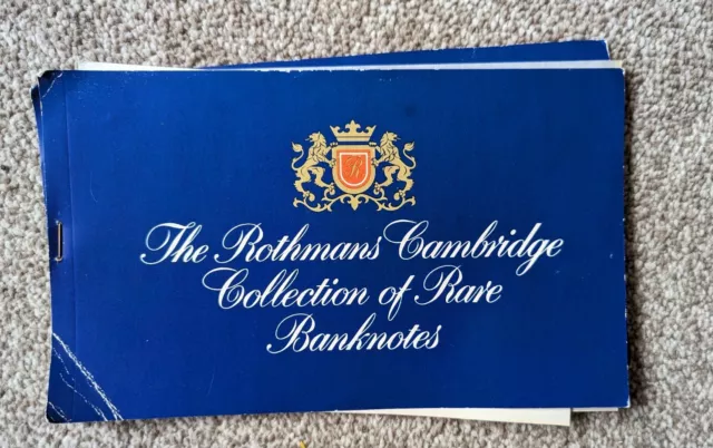 Rothmans Cambridge Collection Of Rare Banknotes