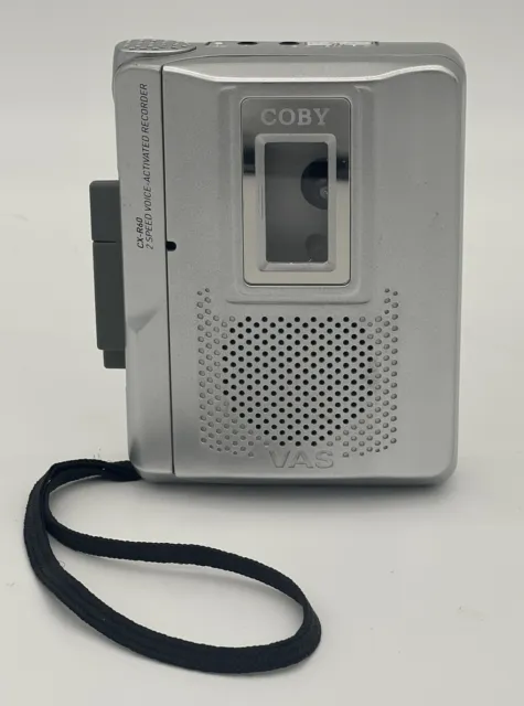 Coby CX-R60 2 Speed Voice Activated Cassette Recorder and Player CXR-60 L@@K