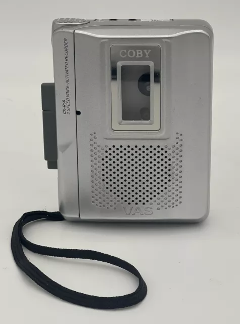 Coby CX-R60 2 Speed Voice Activated Cassette Recorder and Player CXR-60 L@@K